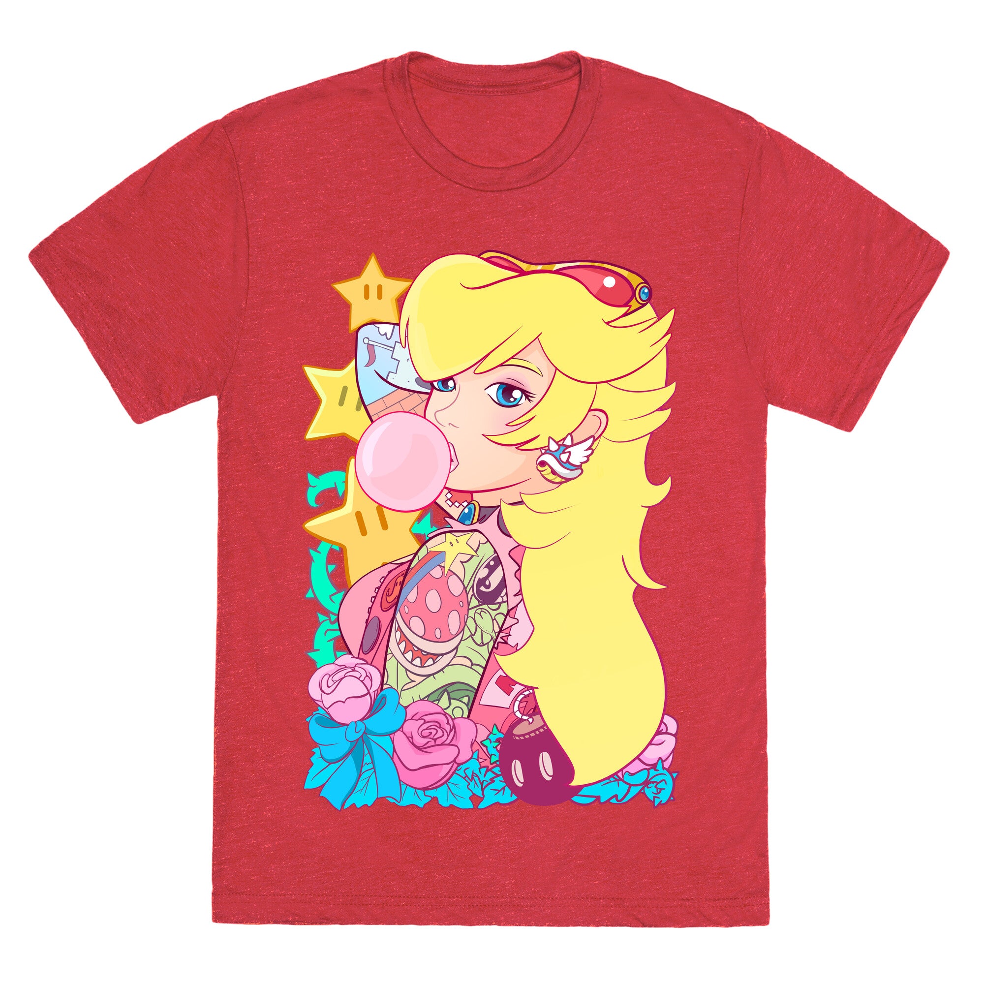Punk Peach Parody Unisex Triblend Tee